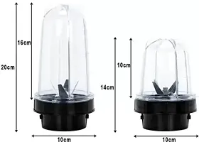 Juicer jar set -02-530ml-350ml Mixer Juicer Jar  (530 ml)-thumb1