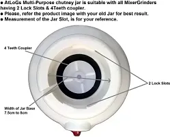 Morphy Richards Mixer Chutney jar (Heavy Quality) Mixer Juicer Jar  (400 ml)-thumb1