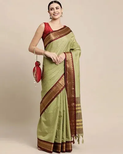 Elegant Silk Saree with Blouse piece