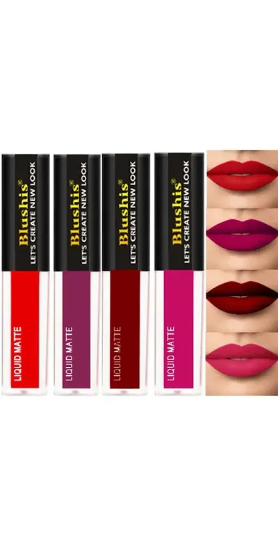 Liquide Lipstick Pack Of 4