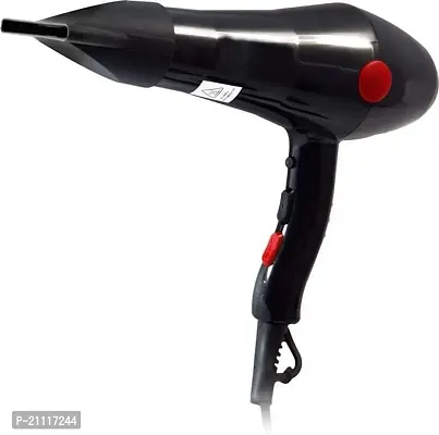 K R CREATION Professional Hot and Cold Hair Dryers with 2 Switch Speed Setting and Thin Styling Nozzle,Diffuser, Hair Dryer, Hair Dryer for Men, Hair Dryer for Women (Black)