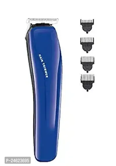 Professional Beard Trimmer For Men, Durable Sharp Accessories Blade Trimmers and Shaver with 4 Length Setting Trimmer For Men Shaving,Trimer for men's, Savings Machine (Blue)-thumb0