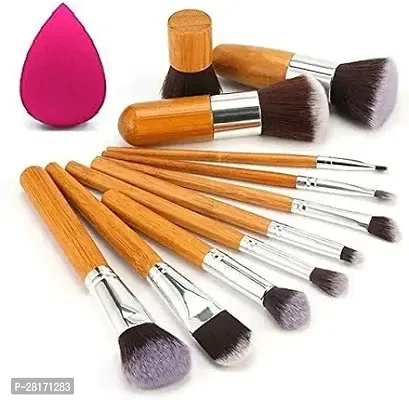 Beauty Fiber Bristle Makeup Brushes Set-thumb0