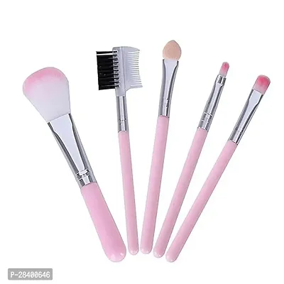 RIXTEC Synthetic Bristle Makeup Brush Set, 5 Piece