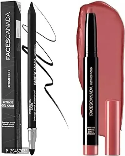 FACES CANADA Magneteyes Kajal -  0.35g | 24 Hr Long Stay | One Stroke Smooth Glide | Waterproof, Smudgeproof  Fadeproof | Deep Matte Finish |