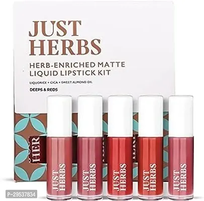 Happinessinside Professional Lipstick Combo Pack, Blushed Nude Edition Liquid Mini Lipsticks Matte Finish-thumb0