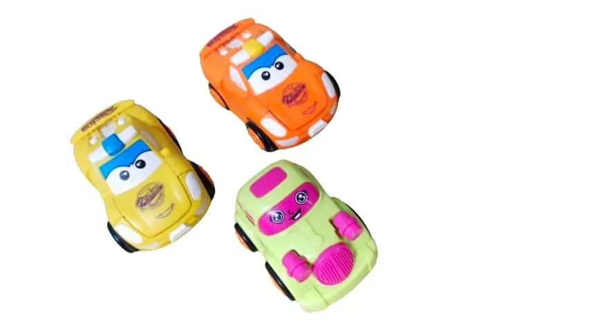 Unbreakable Racing Cars Toys for Kid Pack of 3