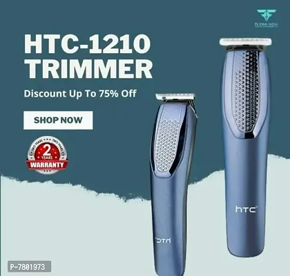 H T C AT-1210 Rechargeable Barber  Saloon Choice Hair Beard Moustache Trimmer for Men Hair Clipper Shaver Cordless Trimmer Hair Cutting Machine Shaver Runtime: 45 min Trimmer for Men  Women Trimmer-thumb4