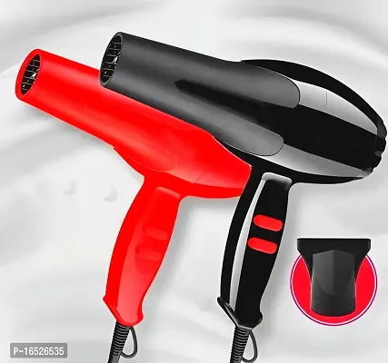 Hair Dryer, BLACK color hair dryer for men and women, 1500 watt hair dryer, 2 Speed 3 Heat Settings Cool Button with AC Motor, Concentrator Nozzle and Removable Filter-thumb4