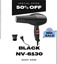 Professional BIG DRYER / BADA DRYER 1800 Watt Hair Dryer N -6130 Hot  Cold with 2 Speed and 2 Heat Setting Removable Filter and Airflow Nozzle hair dryer for men hair dryer for women hair dryer.-thumb3