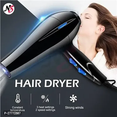 High Quality Salon Grade Professional Hair Dryer With Comb Reduser Hair Dryer  (3500 W, Pink, Black)