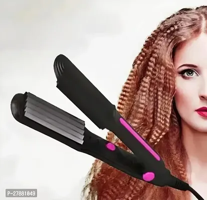Hair Crimper NHC-8006 Best Hair Curler for Women With ceramic plate Electric Hair Curler Crimper-thumb0