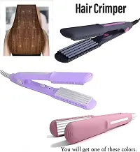 Hair Crimper NHC-8006 Best Hair Curler for Women With ceramic plate Electric Hair Curler Crimper-thumb2