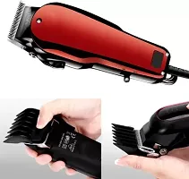 Corded Waterproof Professional Beard Mustache Trimmer High Power Hair Clipper AG Fully Waterproof Grooming Kit 0 min Runtime 4 Length Settings  (Multicolor)-thumb2