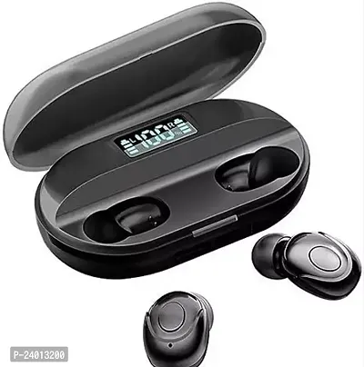 Premium Quality Wireless Earbuds,Black-thumb0