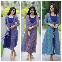 Classic BANDHNI  Georgette COLLECTION for women-thumb2