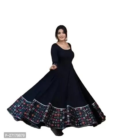 Bollywood Crepe Gowns-thumb4