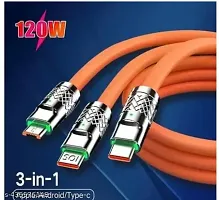 3 in 1 Fast Charging Data cable for all devices-thumb1