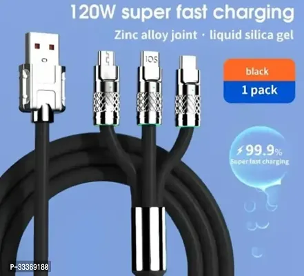 3 in 1 Fast charging USB cable for all devices-thumb0