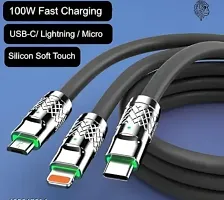 3 in 1 Fast charging USB cable for all devices-thumb1