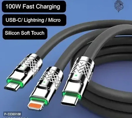 3 in 1 Fast charging USB cable for all devices-thumb2