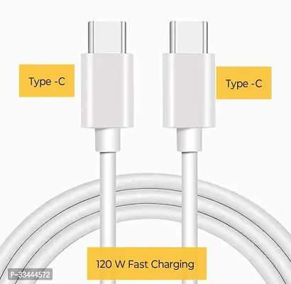 120 W Type C to Type C Fast charging data cable-thumb0