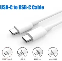 120 W Type C to Type C Fast charging data cable-thumb2