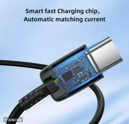 Black  Type C to Type C Fast Charging Data cable-thumb4