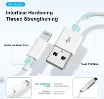 Lightning to USB fast charging Data cable for iphone and apple devices-thumb1