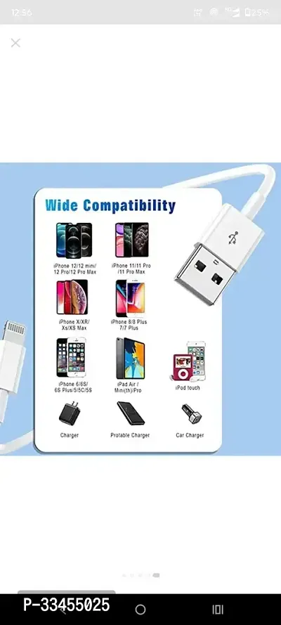 Lightning to USB fast charging Data cable for iphone and apple devices-thumb4