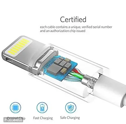 USB to Lightning white data cable Fast Charging-thumb4