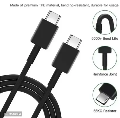 Type C to Type C Fast Charging Data Cable-thumb2