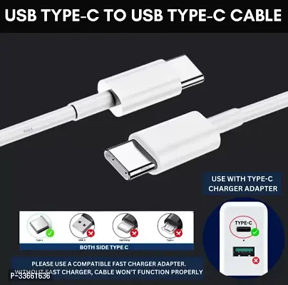 Type C to Type C Fast Charging Data Cable for All Devices-thumb4