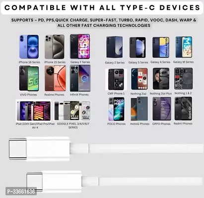 Type C to Type C Fast Charging Data Cable for All Devices-thumb2