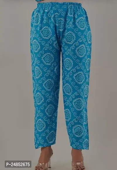 Stunning Rayon Printed Kurta with Pant And Dupatta Set For Women-thumb5