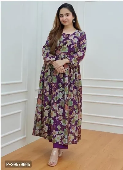 Fancy Rayon Kurta Set For Women