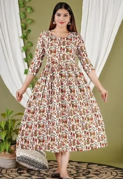 Fancy Rayon Maternity Feeding Kurtis