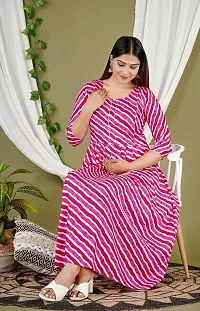 Fancy Rayon Maternity Feeding Kurtis for Women-thumb2