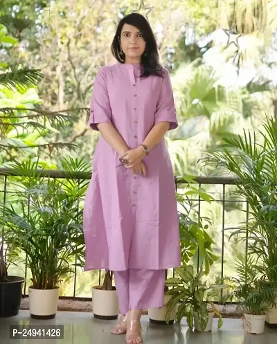 Fancy Cotton Kurta Set For Women