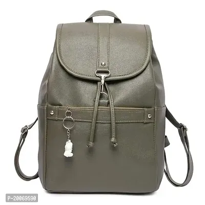 Nishi? Waterproof Backpack, Girls  Women Stylish Trendy College, School  College Bags (OLIVE)