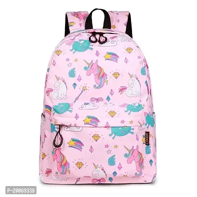 Nishi? Waterproof Backpack, Girls  Women Stylish Trendy College, School  College Bags(Pink Unicorn)