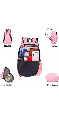 Nishi? Waterproof Backpack, Girls  Women Stylish Trendy College, School  College Bags (PINK BTS)-thumb3