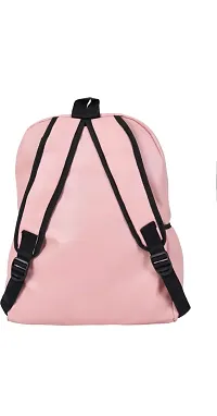 Nishi? Waterproof Backpack, Girls  Women Stylish Trendy College, School  College Bag (black) (PINK)-thumb3