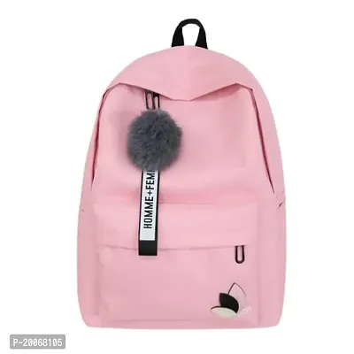 Nishi? Waterproof Backpack, Girls  Women Stylish Trendy College, School  College Bag (PINK)
