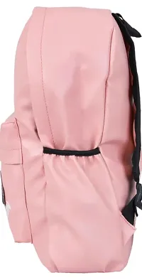 Nishi? Waterproof Backpack, Girls  Women Stylish Trendy College, School  College Bag (black) (PINK)-thumb2