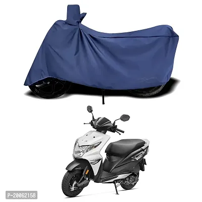 KEDIT ? - New Honda Dio Waterproof - UV Protection  Dust Proof Full Bike - Scooty Two Wheeler Body Cover for Honda Dio (Navy Blue)-thumb0
