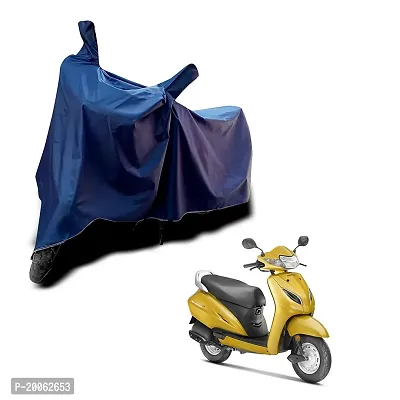 KEDIT - New Honda Activa 5G Waterproof - UV Protection  Dust Proof Full Bike - Scooty Two Wheeler Body Cover for Honda Activa 5G (Navy Blue)