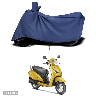 KEDIT ? - New Honda Activa 3G,4G,5G,6G Waterproof - UV Protection  Dust Proof Full Bike - Scooty Two Wheeler Body Cover for Honda Activa 4G (Navy Blue Colour)