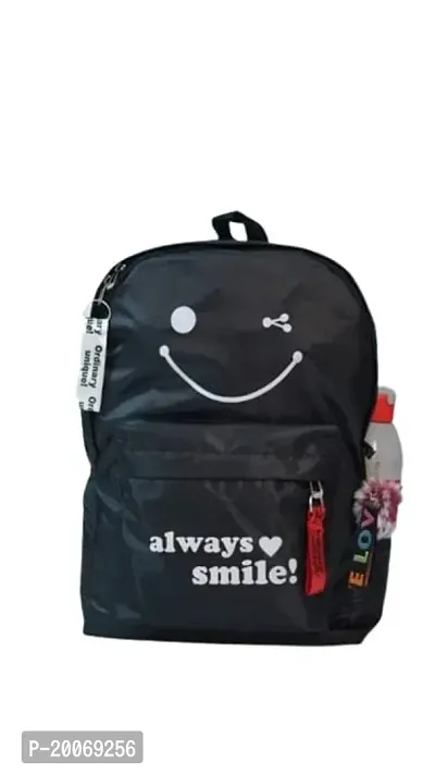 Nishi? Waterproof Backpack, Girls  Women Stylish Trendy College, School  College Bags (ALWAYS SMILE)-thumb0