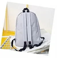 Nishi? Medium Kids Backpack Waterproof Backpack, Girls  Women Stylish Trendy College, School  College Bag (GREY)-thumb4